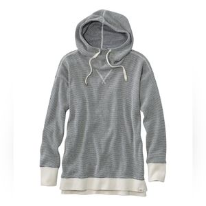 L.L.Bean Waffle Hoodie Pullover
